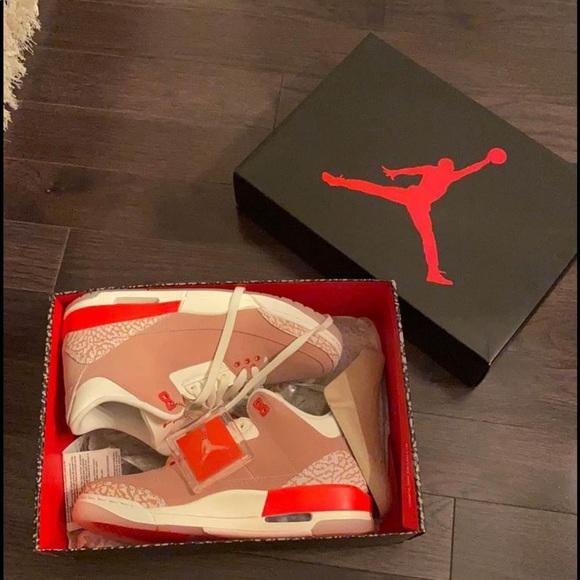 Jordan 3 Retro (Rustic Pink) - Picture 1 of 3